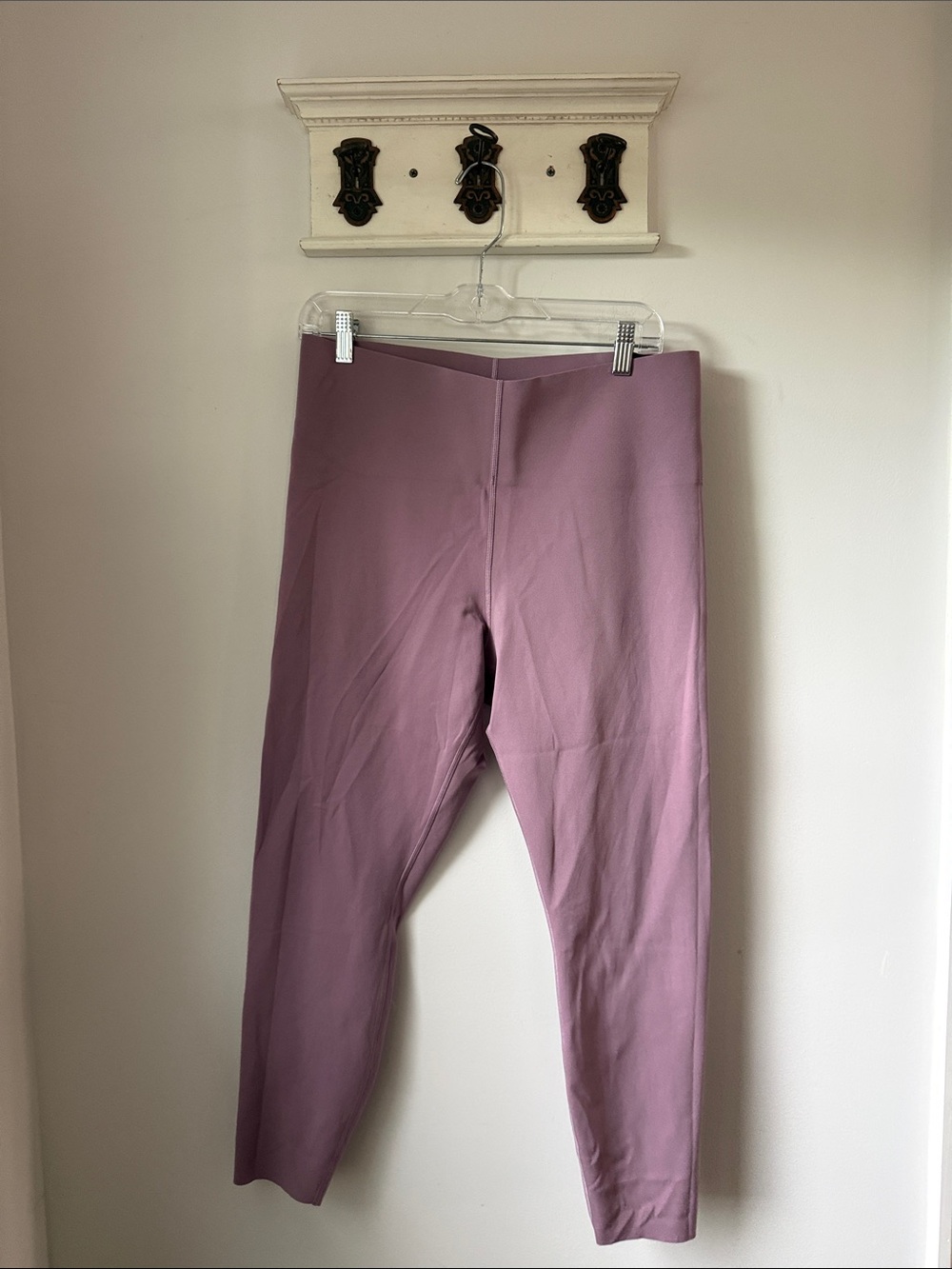lululemon Glow Up Tights 25” Size 14 Mauve High-Rise Leggings